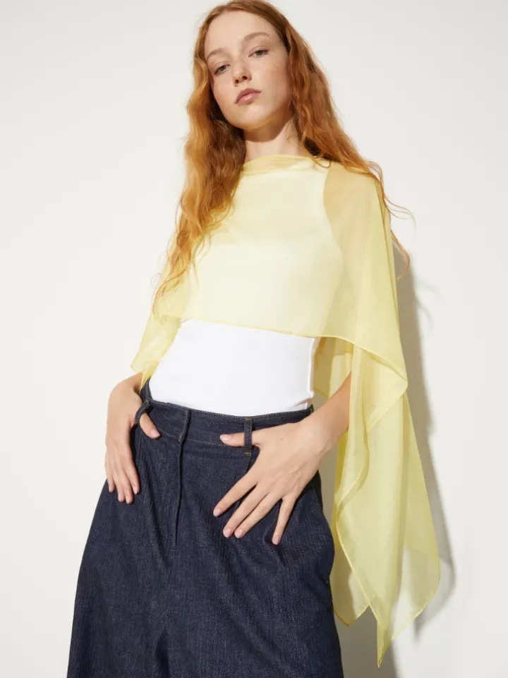 Crepon shrug - lemon