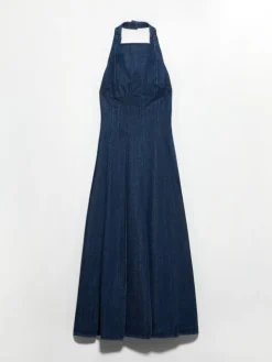 Denim dress Sami Miró &Co.llaboration - midnightblue