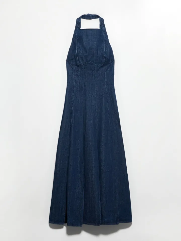 Denim dress Sami Miró &Co.llaboration - midnightblue