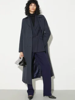 Double-breasted blazer - navy
