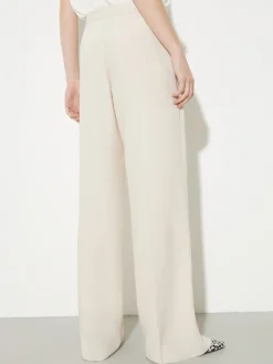 Envers satin trousers - beige