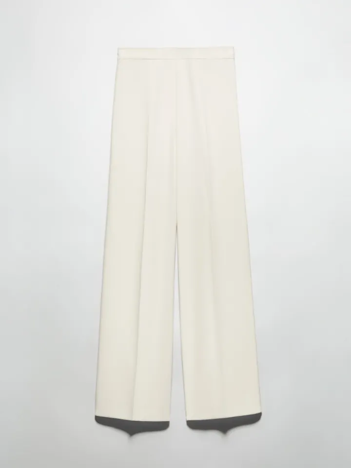 Envers satin trousers - beige