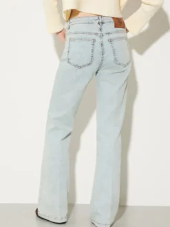 Faded bootcut jeans - light blue