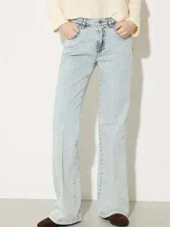 Faded bootcut jeans - light blue