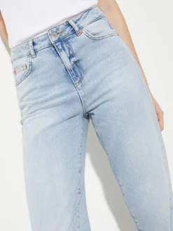 Faded jeans - electric blue