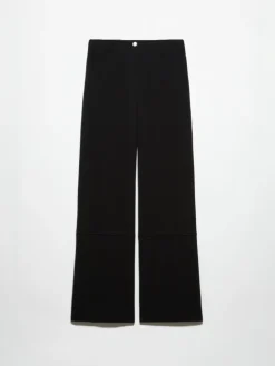 Fleece trousers Sami Miró &Co.llaboration - black