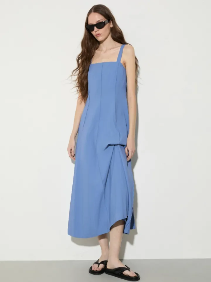 Fluid nylon princess dress - avio