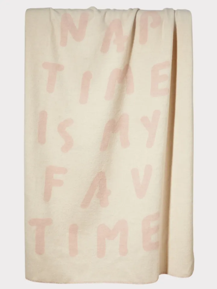 1-800 Gift Alert with Pietro Terzini blanket - wool white