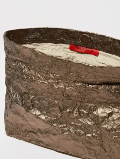 Laminated fabric Lumebag - bronze