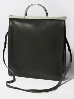Leather bag - black