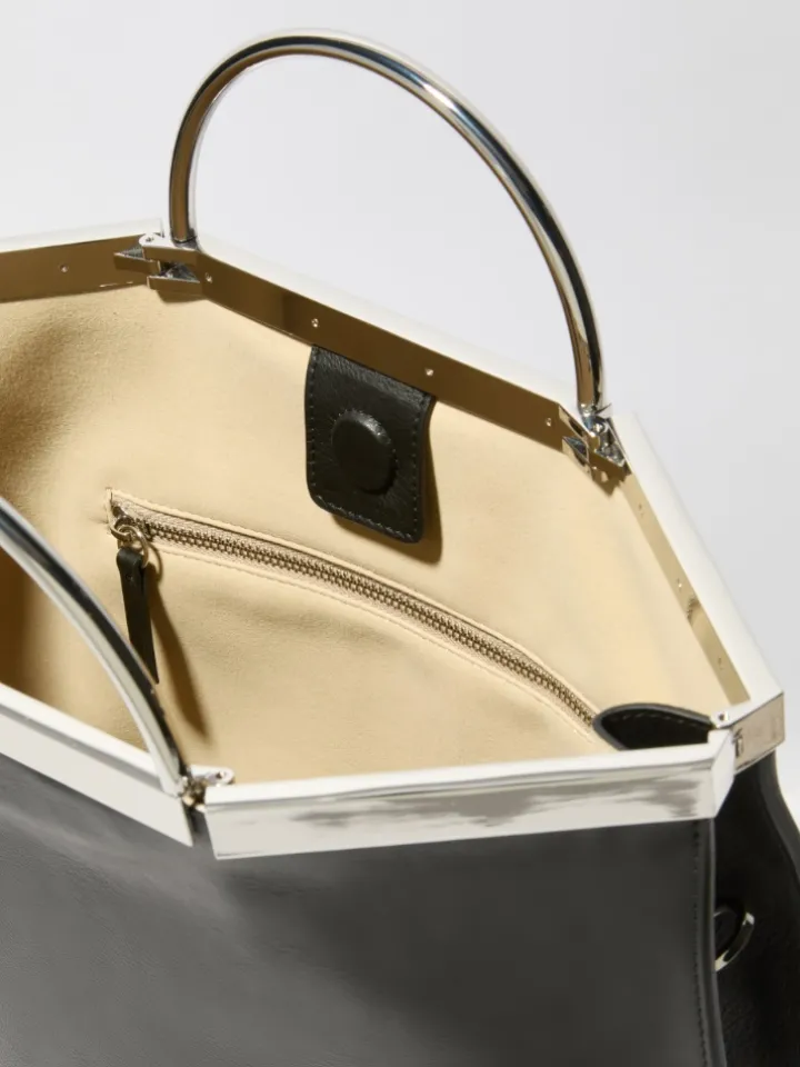 Leather bag - black