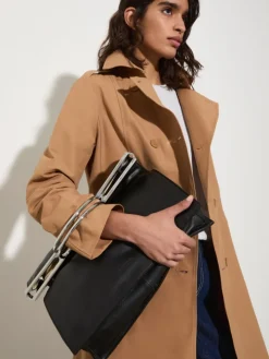 Leather bag - black