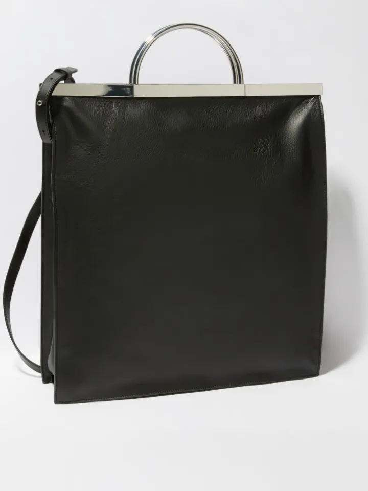 Leather bag - black