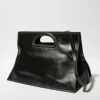 Leather Bookbag Sami Miró &Co.llaboration - black