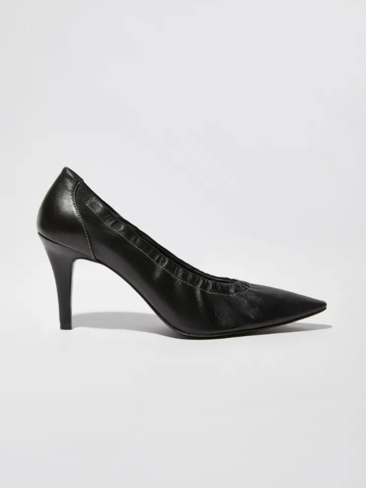 Leather pumps Sami Miró &Co.llaboration - black