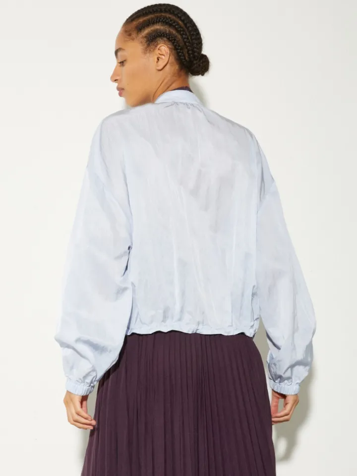 Lighweight bomber jacket - sky-blue