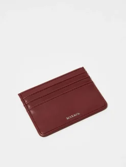 P. Terzini &Co.llaboration card holder - bordeaux