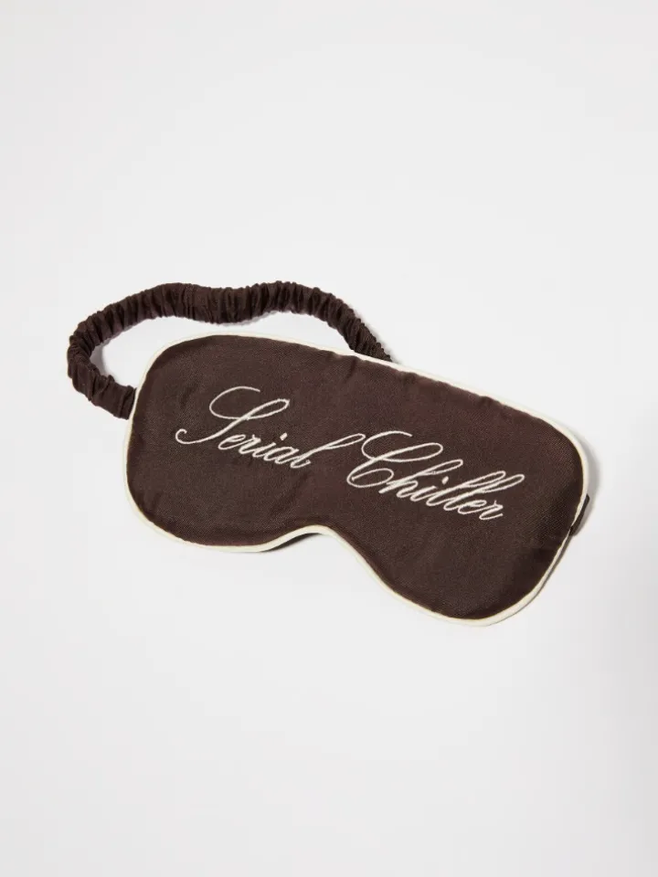 P. Terzini &Co.llaboration eye mask - aubergine