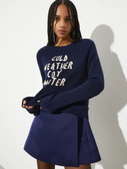 P. Terzini &Co.llaboration jumper - navy