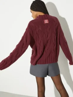 P. Terzini &Co.llaboration jumper - bordeaux