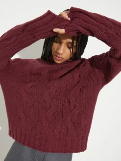P. Terzini &Co.llaboration jumper - bordeaux