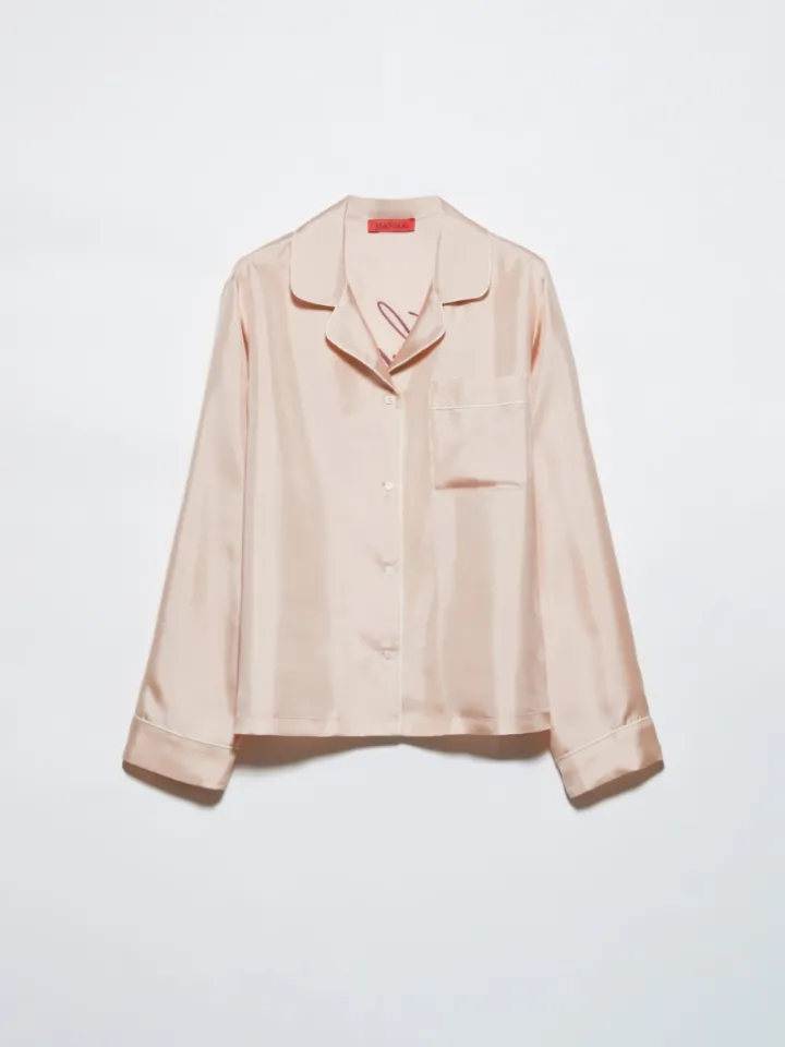 P. Terzini &Co.llaboration silk shirt - pink