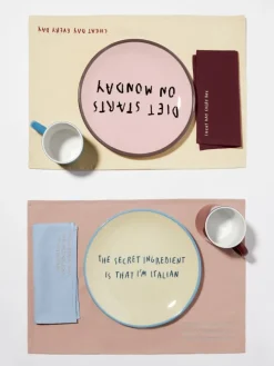 P. Terzini &Co.llaboration table settings - cream