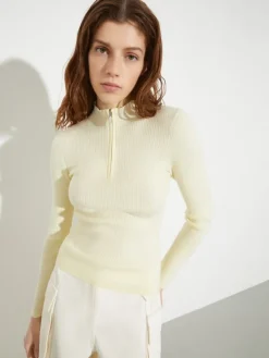 Pure merino wool jumper - vanilla