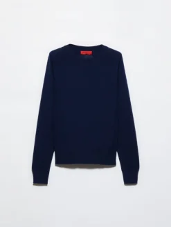 Pure merino wool sweater - navy