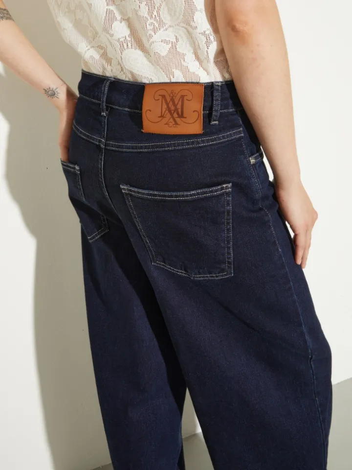 Re-Edit relaxed-fit jeans - navy