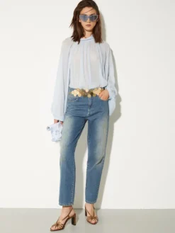 Re-Edit slim-leg jeans - navy