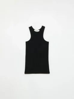 Ribbed tank top Sami Miró &Co.llaboration - black