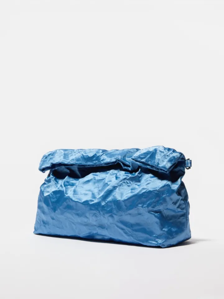 Satin Lumebag pouch - light blue
