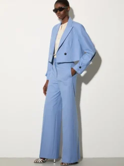 Satin top with draping - straw