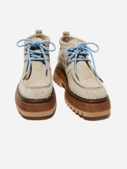 Suede desert boots - turtledove