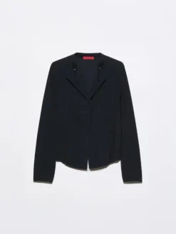 Technical-jersey jacket - black