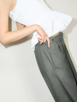 Technical-jersey trousers - kaki