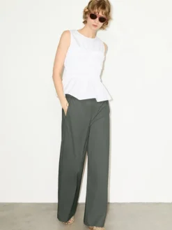 Technical-jersey trousers - kaki