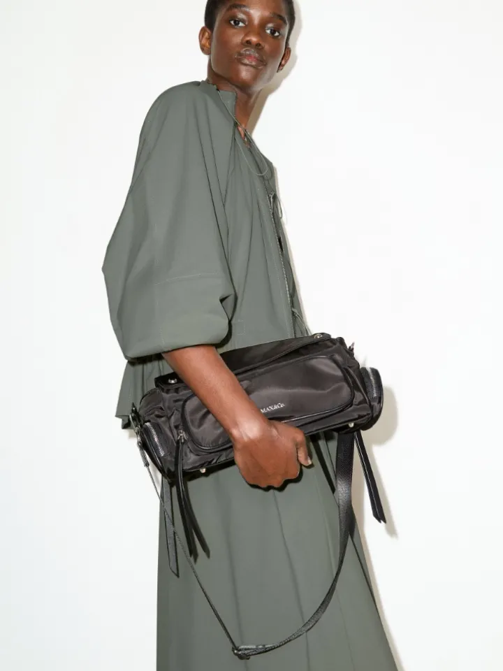 Technical multipocket bag - black