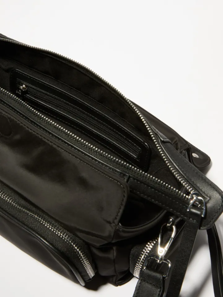 Technical multipocket bag - black