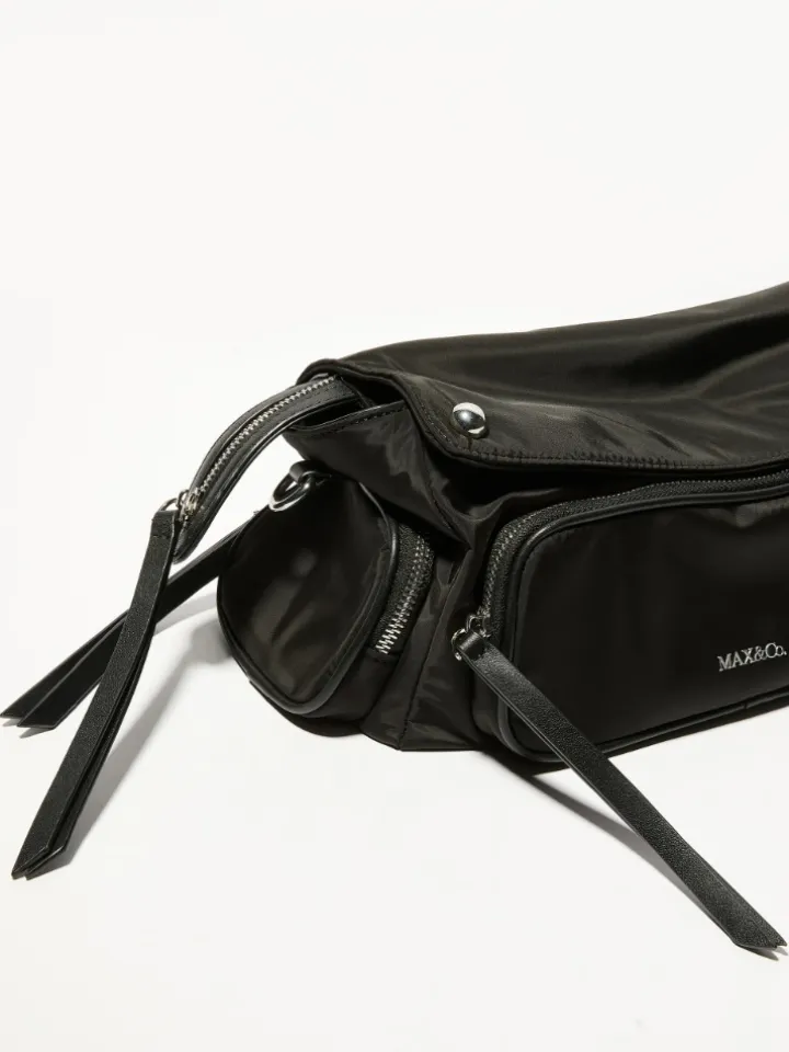 Technical multipocket bag - black