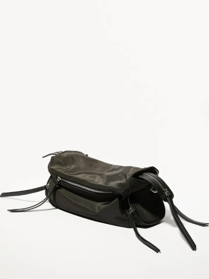 Technical multipocket bag - black