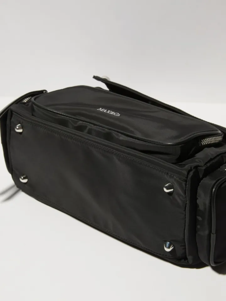 Technical multipocket bag - black