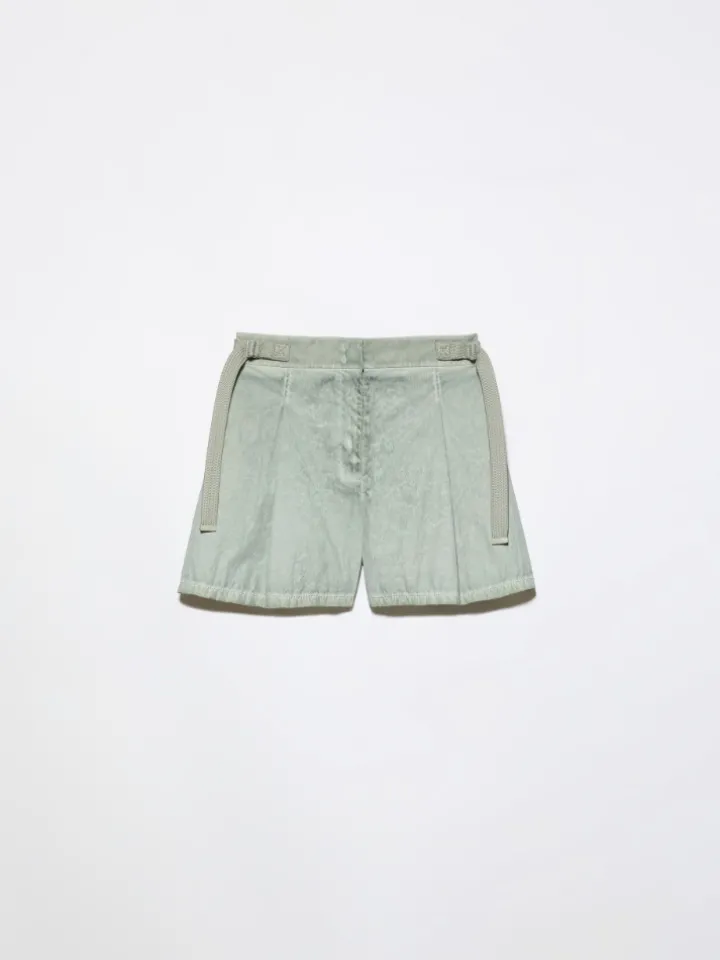 Technical nylon shorts - jade