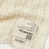 Undyed wool-blend stole - medium grey