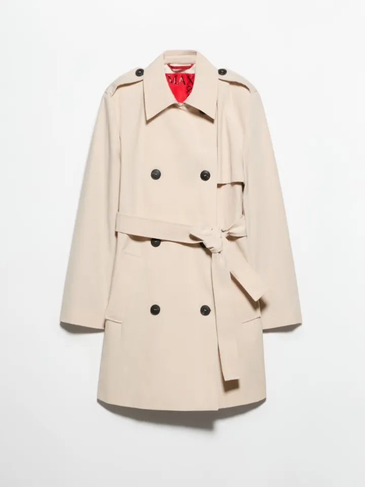Water-repellent trench coat - beige